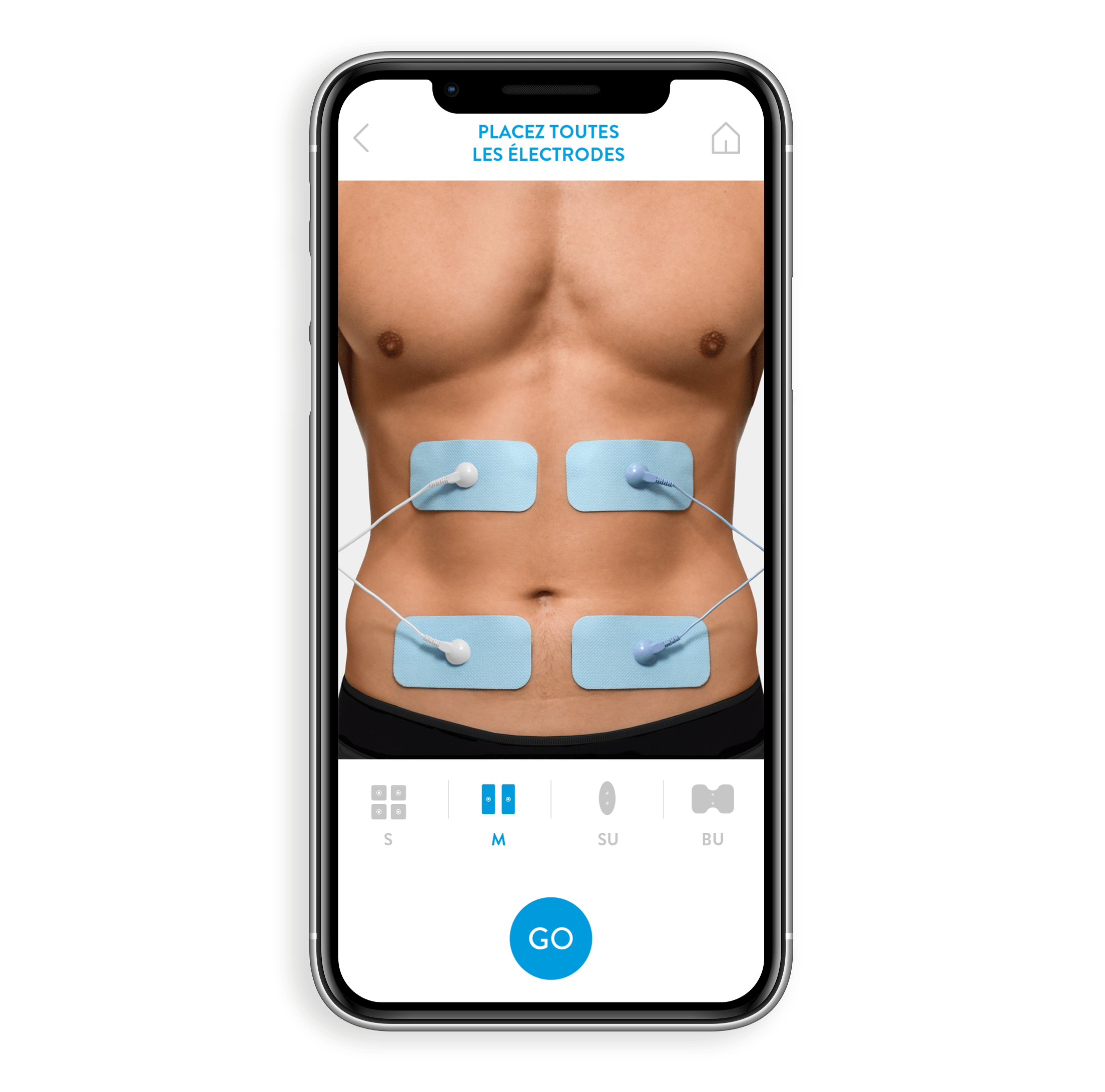 ABS PERFECT - Ceinture d'electrostimulation