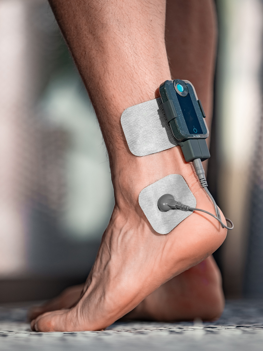 Knöchel stärken durch Elektrostimulation - Rehabilitation