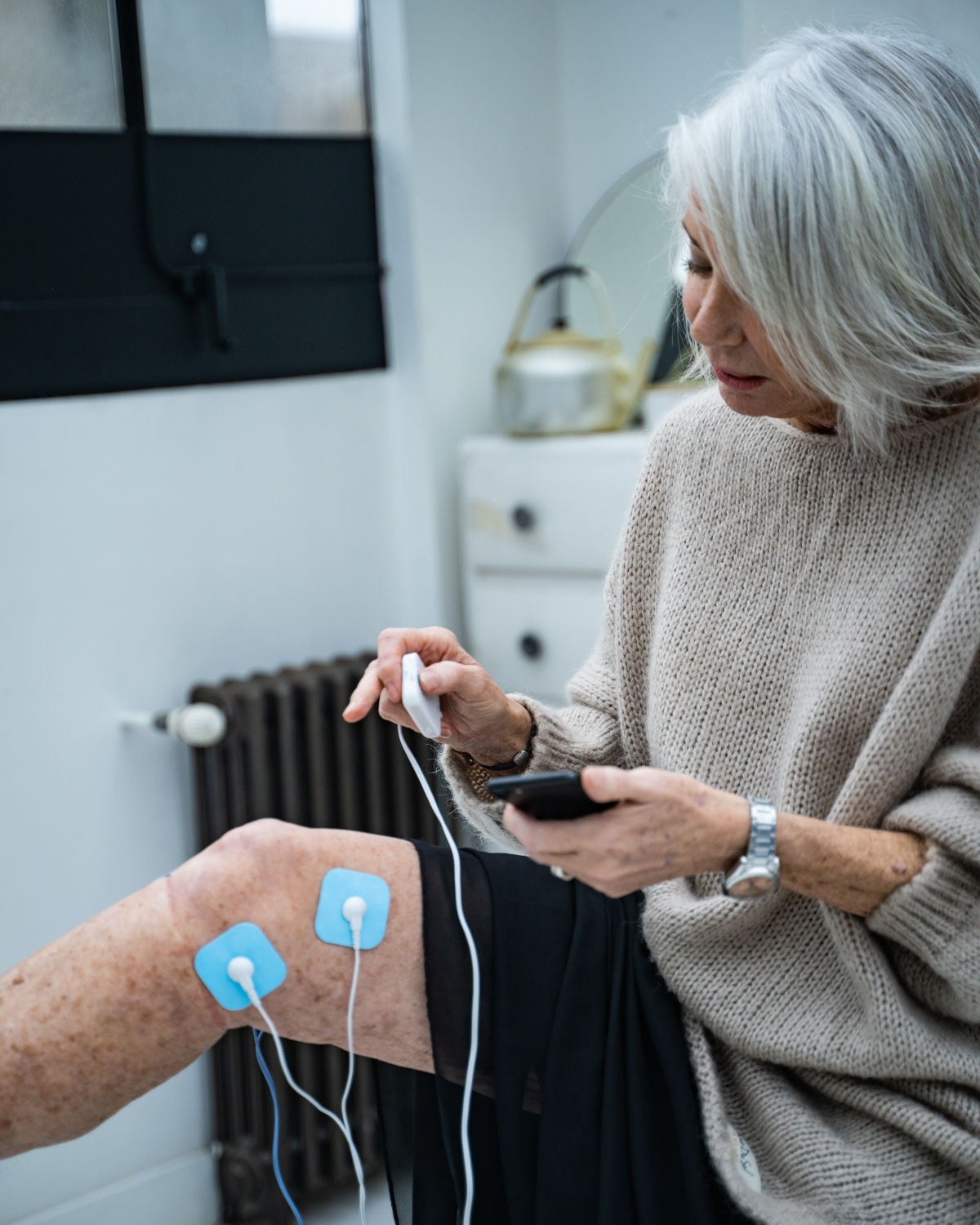 Un programme spécifique a été développé par Bluetens afin de soulager efficacement et de manière parfaitement sécuritaire les patients qui souffrent d’arthrose du genou.