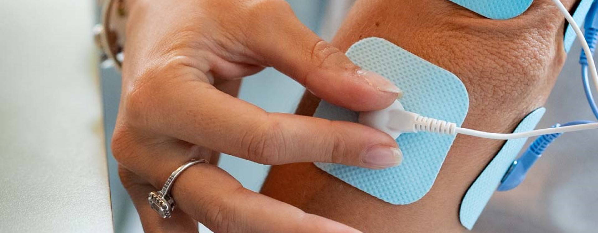 Electrostimulation et positionnement des electrodes Bluetens